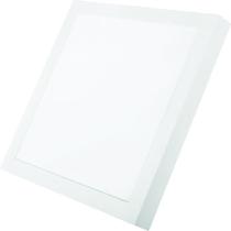 Painel de Led Avant POP Sobrepor Quadrado 217x217x29mm Branco 18W Bivolt