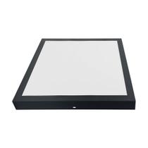Painel de Led Blumenau Backlight Quadrado de Sobrepor 32W Bivolt Preto Painel de Led Blumenau Backlight Quadrado de Sobrepor 32W Bivolt Preto