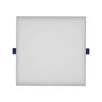 Painel de Led Blumenau Frameless Quadrado Sobrepor/Embutir 17W Bivolt 3000K Luz Amarela