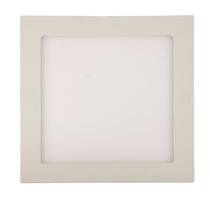 Painel de Led Blumenau Slim Embutir Quadrado Branco 18W Bivolt