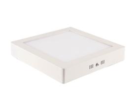 Painel de Led Blumenau Sobrepor Quadrado 18w de 6500K Luz Branco Quente