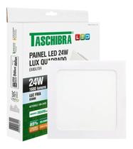 Painel de Led Branco Quadrado Embutir 24W Bivolt Taschibra