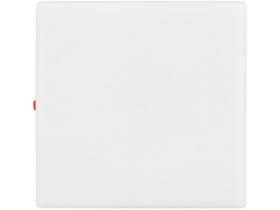 Painel de LED de Embutir 12,3x12,3cm 18W - Quadrado Branco Quente Gaya Infinity