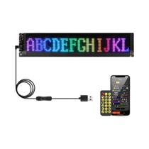 Painel De LED Flexível RGB Bluetooth Com Matriz De Pixels Programáveis, Controle Por Aplicativo, Luz