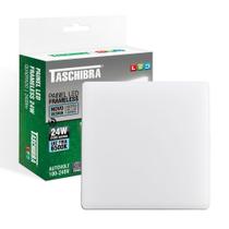 Painel De Led Frameless Quadrado Embutir/sobrepor 24w Bivolt Taschibra 6500k Luz Fria Painel De Led Frameless Quadrado Embutir/sobrepor 24w Bivolt Taschibra 6500k Luz Fria