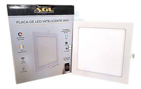 Painel De Led Inteligente Rgb + Branco 18W WiFi Embutir Alexa e Google - AGL