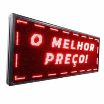 Painel De LED, Letreiro Digital 135cm x 55cm Alto Brilho