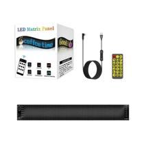 Painel De LED Matrix Pixel Olho Do Diabo Controlado Por Bluetooth, Luz De Logotipo Publicitário