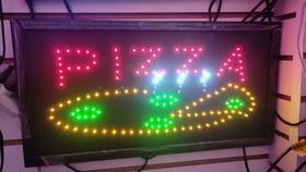 Painel de led placa luminoso PIZZA 110V LED PISCA - TLT