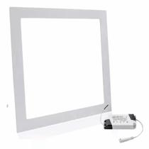 Painel de Led Plafon Sobrepor 25w Quadrado Branco Frio 6500k