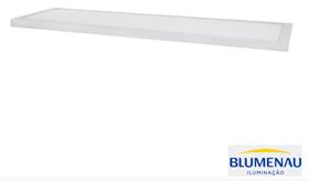 Painel de Led Plafon Sobrepor Retangular 120x30cm Branco 40W Bivolt Blumenau Painel de Led Plafon Sobrepor Retangular 120x30cm Branco 40W Bivolt Blumenau
