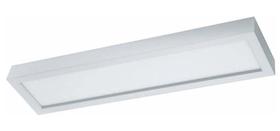 Painel de Led Plafon Sobrepor Retangular 124x15cm Branco 36W Bivolt Blumenau Painel de Led Plafon Sobrepor Retangular 124x15cm Branco 36W Bivolt Blumenau