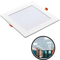 Painel de Led Pop Embutir Quadrado Bivolt 28x28 24w 1680 Lumens Luz Branca Avant