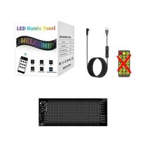 Painel De LED Programável Com Olhos De Demônio Para Logotipo De Carro/caminhão, Matriz De Pixels,
