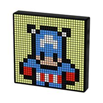 Painel De LED RGB 64x64 Bluetooth Programável Com Controle Por APP, Relógio Digital Para Mesa E