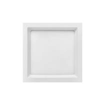 Painel de Led Stella Quadrado Deep de Embutir Recuado 17W Bivolt