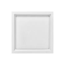 Painel De Led Stella Quadrado Deep De Embutir Recuado 22w Bivolt Branco 5000k Luz Neutra Painel De Led Stella Quadrado Deep De Embutir Recuado 22w Bivolt Branco 5000k Luz Neutra
