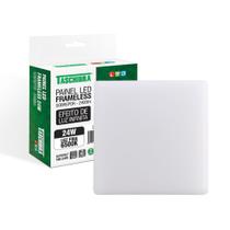 Painel de Led Taschibra Frameless Quadrado Sobrepor 24W Bivolt Painel de Led Taschibra Frameless Quadrado Sobrepor 24W Bivolt