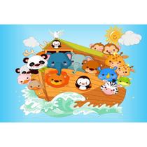 Painel De Lona Arca de Noé 010