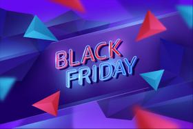 Painel de Lona Neon Formas Triangulares