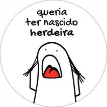 Painel de Lona Redondo Bento Cake Flork Herdeira