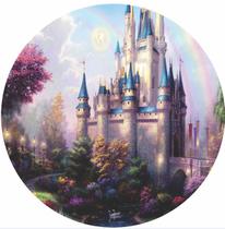 Painel de Lona Redondo Castelo Arco Iris