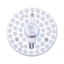 Painel De Luz De Anel LED Tricolor Branco Com Escurecimento AC220V 36W 24W 18W 12W Lâmpada De Teto