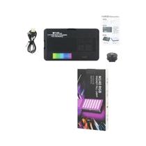 Painel De Luz LED RGB Portátil Colorido Recarregável Para Câmera DSLR E Iluminação De