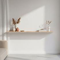 Painel de Madeira Natural Eucalipto 1,8x25x120 Cm para Prateleiras e Nichos Área Interna Painel de Madeira Natural Eucalipto 1,8x25x120 Cm para Prateleiras e Nichos Área Interna