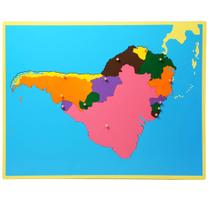 Painel de mapas Peg Puzzle Wumudidi 7 continentes Montessori Painel de mapas Peg Puzzle Wumudidi 7 continentes Montessori