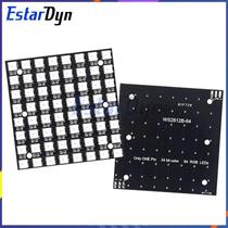 Painel De Matriz LED RGB 8x8 64 Pixels 5050 SMD Programável Endereçável Para Arduino ESP32 Alta