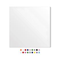 Painel de Metal 50x50cm p/ Fotos, Recados, Notas + 24 Imãs