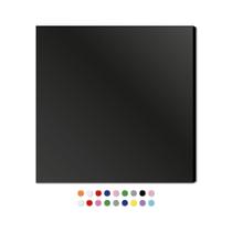 Painel de Metal 50x50cm p/ Fotos, Recados, Notas + 48 Imãs