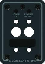 Painel de montagem em branco duplo Blue Sea Systems 8173 A-Series