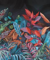 Painel de Parede Belize Folhagem Colorida BZ6001