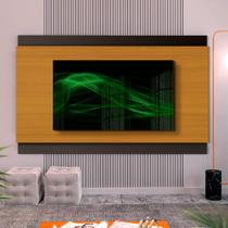 Painel de parede para TV até 75 polegadas - Cedro Preto