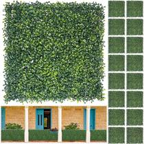 Painel de parede verde artificial Bybeton UV-Anti Boxwood 20x20cm Painel de parede verde artificial Bybeton UV-Anti Boxwood 20x20cm