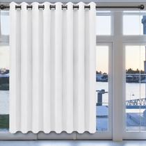 Painel de porta Curtain Easy-Going Blackout 254x213 cm branco Painel de porta Curtain Easy-Going Blackout 254x213 cm branco