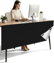 Painel de privacidade Under Desk Usluole de 48 polegadas com gerenciamento de cabos