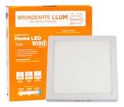 Painel de sobrepor home led light 12w 1020 lumens Painel de sobrepor home led light 12w 1020 lumens
