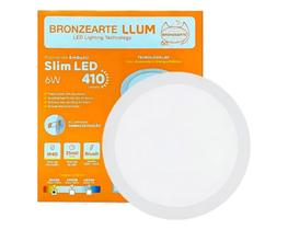 Painel de Sobrepor Home LED Redondo 6W 3000K Bivolt Llum Bronzearte