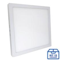 Painel de Sobrepor Quadrado 24w - Branco Frio