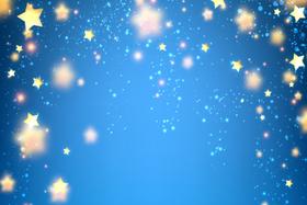Painel de Tecido Sublimado Céu de Estrelas Brilhante Painel de Tecido Sublimado Céu de Estrelas Brilhante