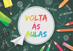 Painel De Tecido Sublimado Escolar Volta às aulas colorido Painel De Tecido Sublimado Escolar Volta às aulas colorido