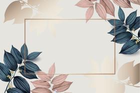 Painel de Tecido Sublimado Folhas Vintage Painel de Tecido Sublimado Folhas Vintage
