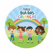 Painel de Tecido Sublimado Redondo Dia das Crianças Brincadeiras Arco Íris Colorido c/ Elástico 1,5x1,5m Painel de Tecido Sublimado Redondo Dia das Crianças Brincadeiras Arco Íris Colorido c/ Elástico 1,5x1,5m