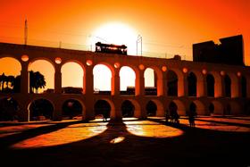 Painel de Tecido Sublimado Rio de Janeiro Arcos da Lapa Bondinho Painel de Tecido Sublimado Rio de Janeiro Arcos da Lapa Bondinho