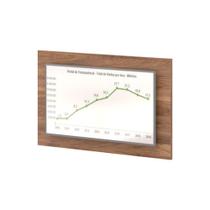 Painel de TV 40 Polegadas Guitar Noce Preto Painel de TV 40 Polegadas Guitar Noce Preto