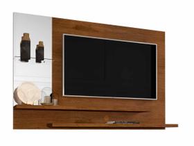 Painel De Tv 42 Polegadas Para Sala Ou Quarto Marrom Espelho