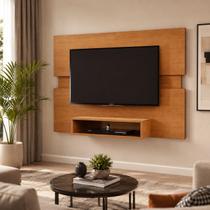 Painel de TV 50 Polegadas Eccos Flex Nature com Nicho Design Elegante